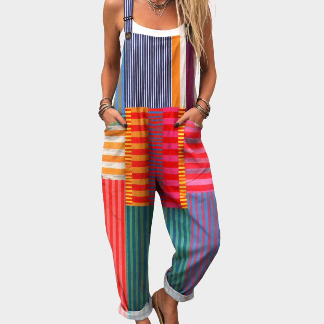 Manon | Colourful Stripe Artistic Glow