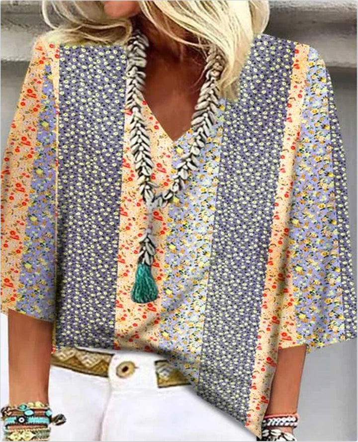 Anika | Floral Breeze Blouse