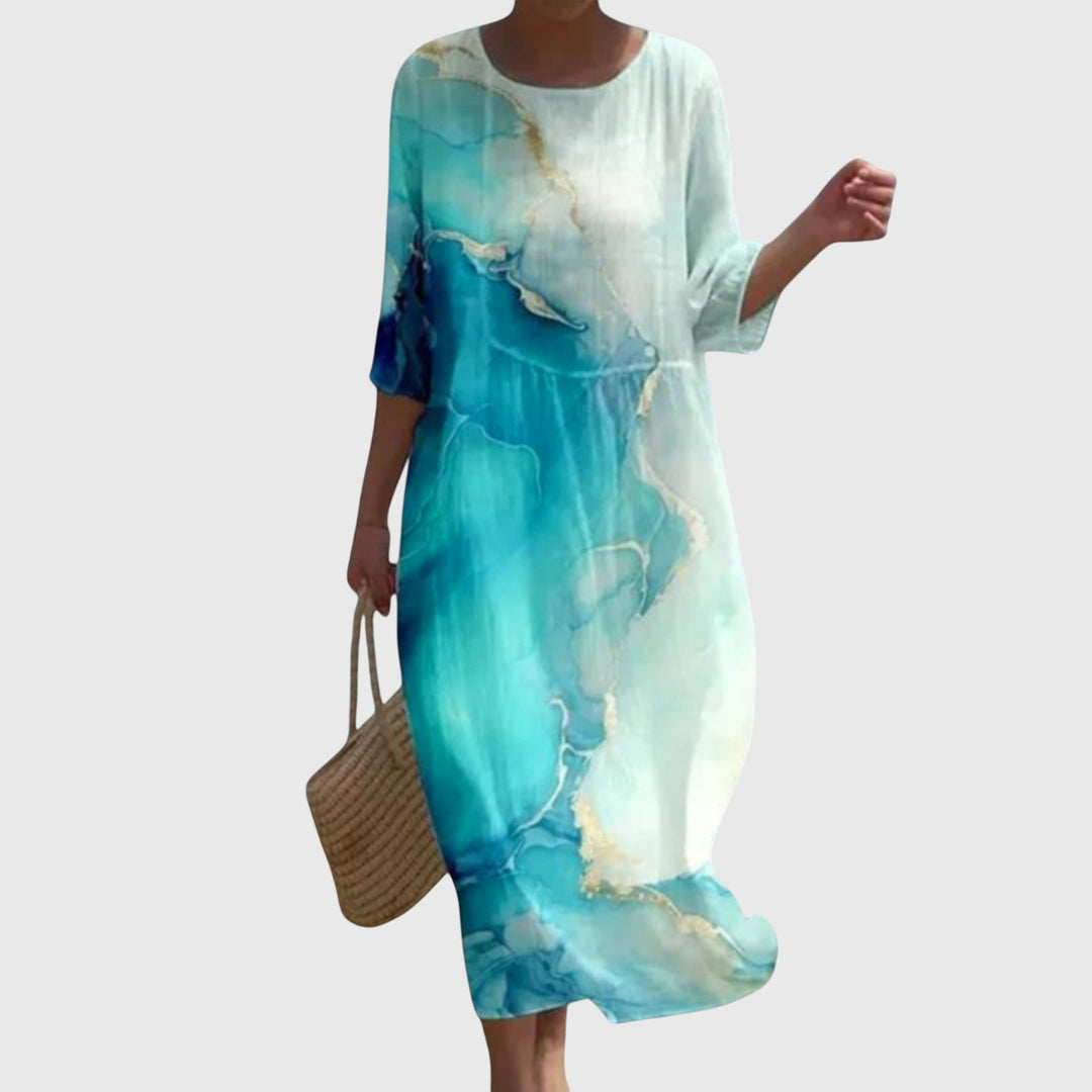 Hayley™ | Stylish Floral Maxi Dress