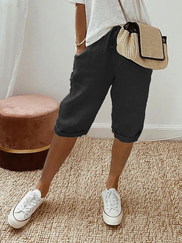 Claire - Cotton Shorts for Women